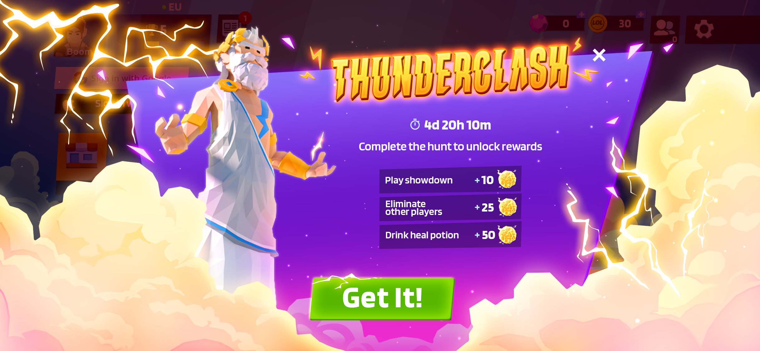 1V1 — Thunderclash / Introduction
