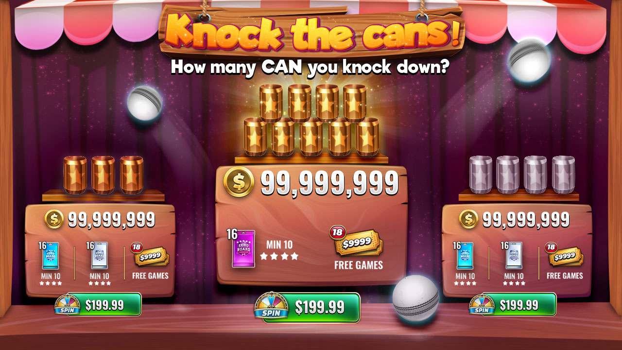 Knock the Cans — Beach Bum in-game offer design