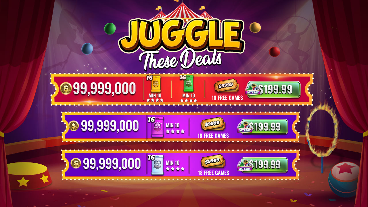 Juggle These Deals — Beach Bum