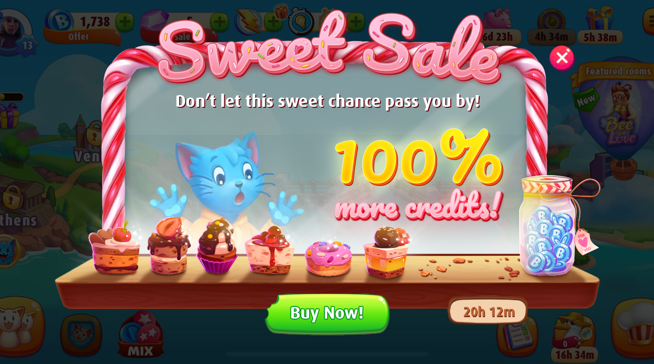 Bingo Blitz — Sweet Sale / Version 1