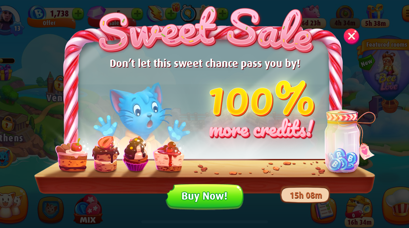 Bingo Blitz — Sweet Sale / Version 2
