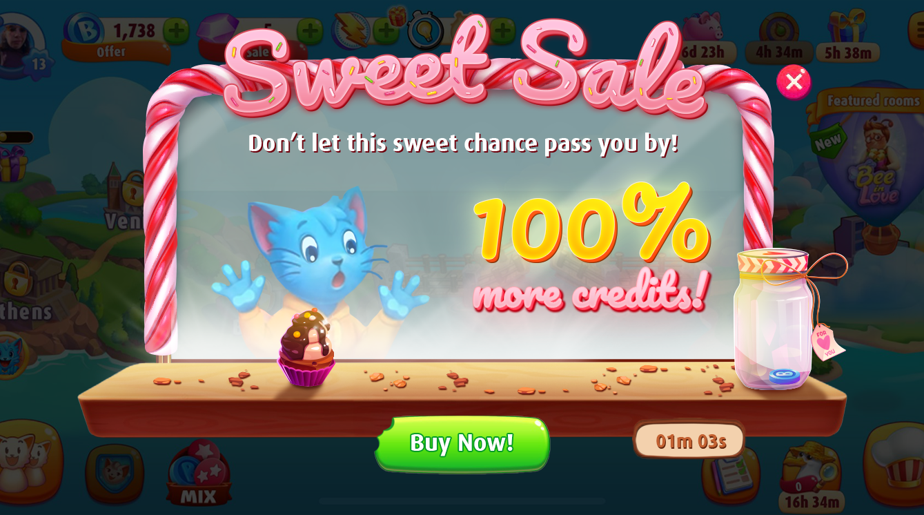 Bingo Blitz — Sweet Sale / Version 3