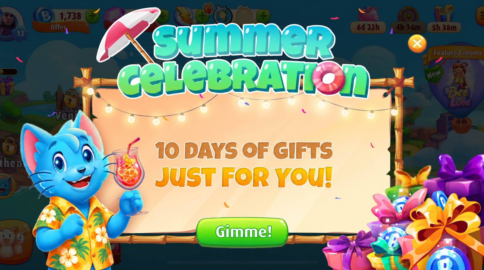 Bingo Blitz — Summer Celebration