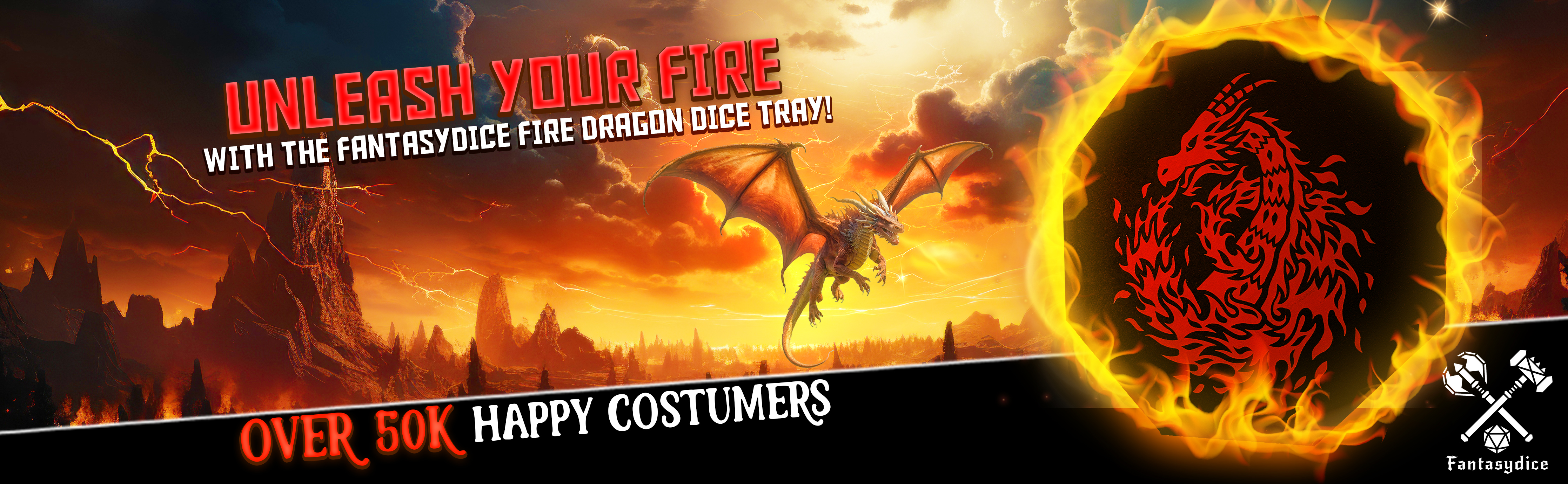 Fire Dragon — campaign banner