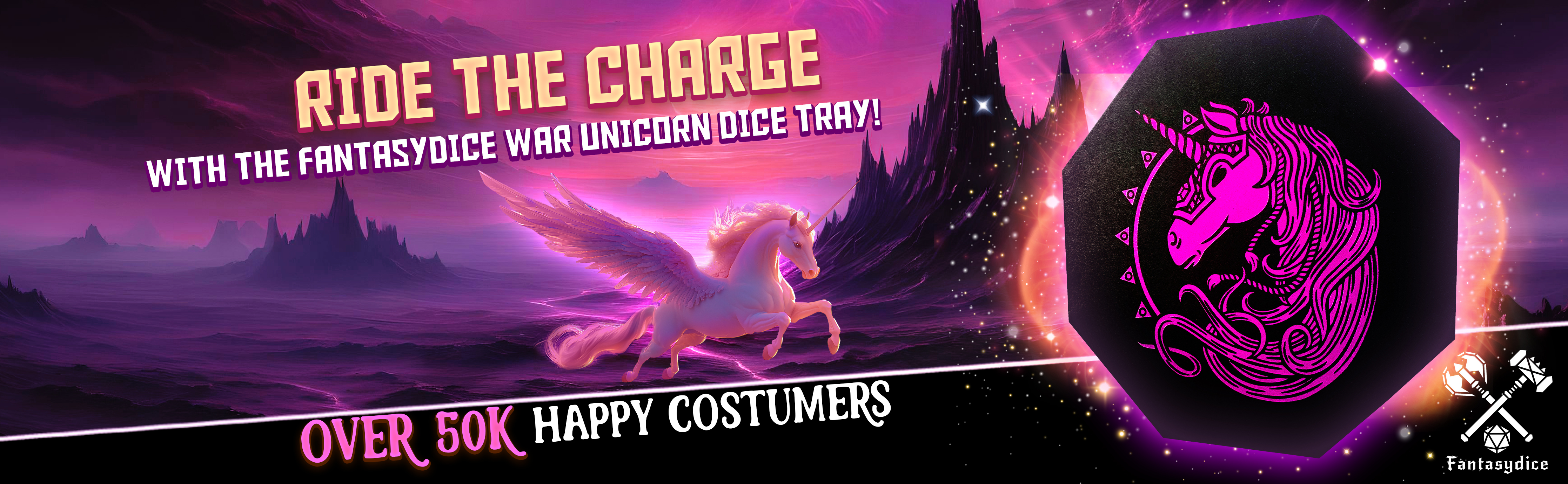 War Unicorn — campaign banner