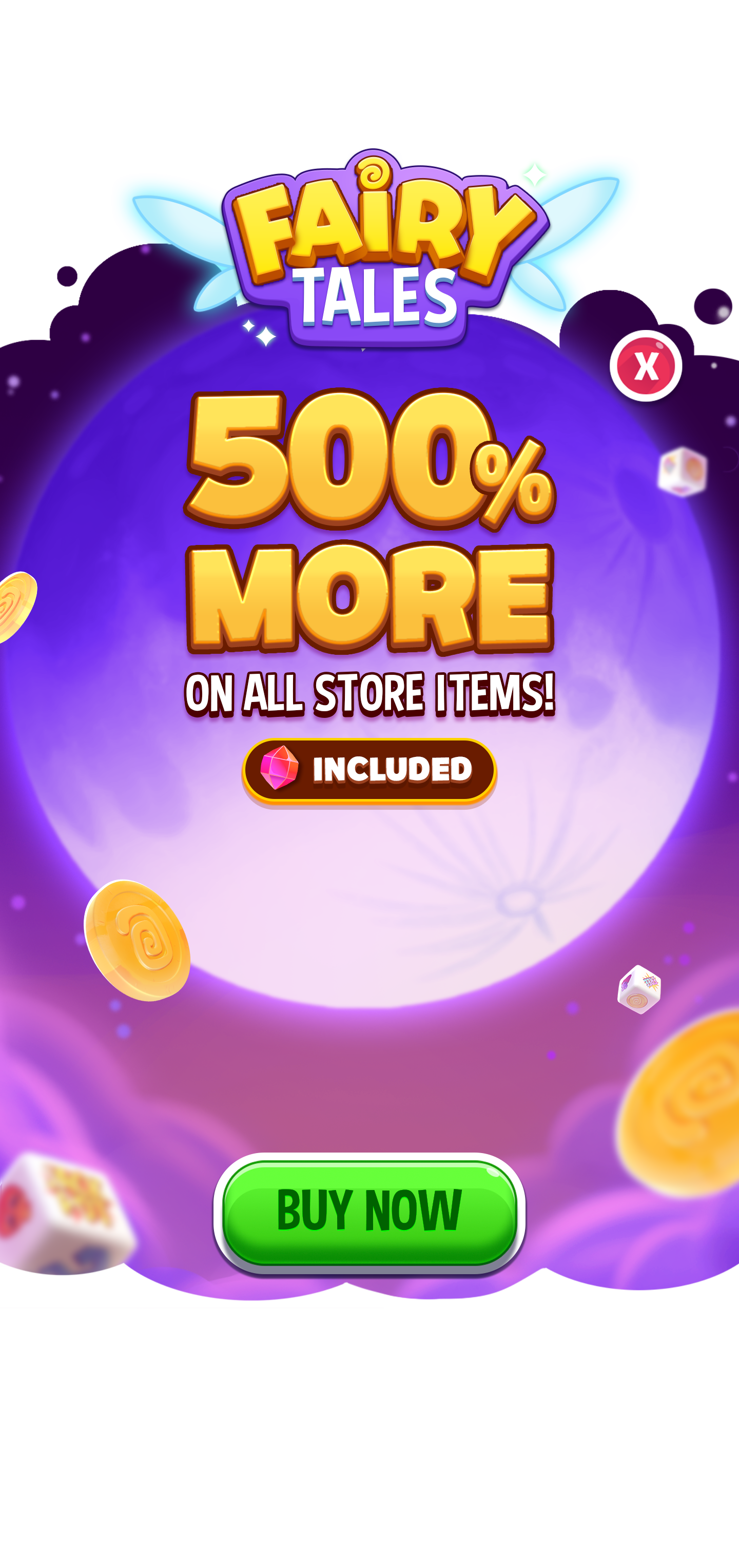 Fairy Tales / Sale — SuperPlay design